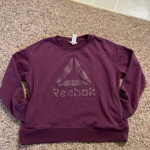 Purple Reebok Crewneck